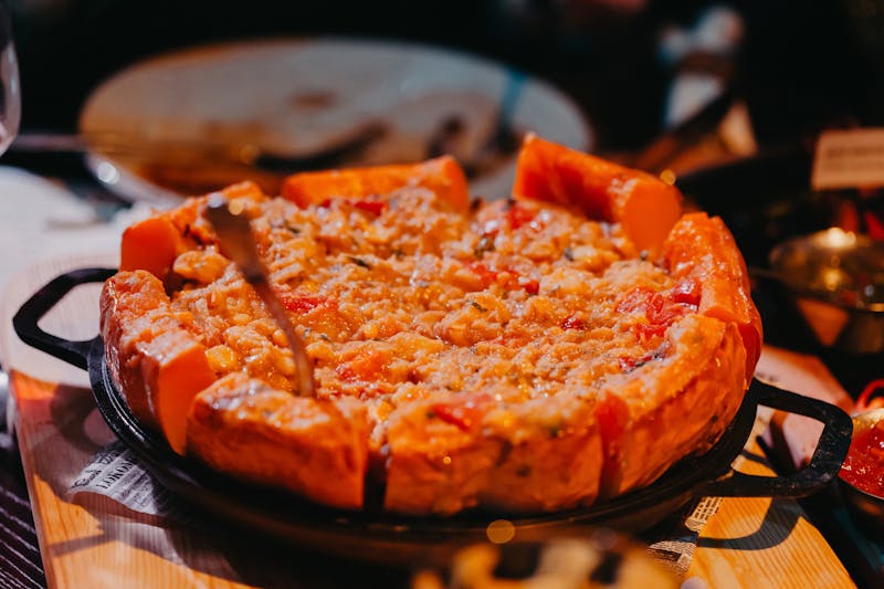 Jet's pizza signature deep dish pizza with melted cheese and toppings