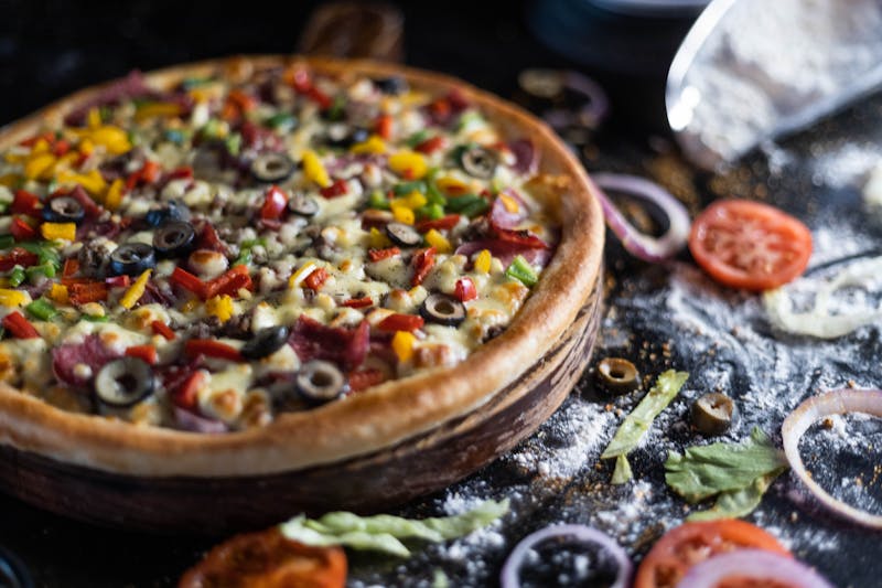 Pepperoni Supreme pizza loaded with pepperoni and cheese